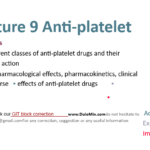 describe different classes of anti-platelet drugs PDF/PPT Download Now