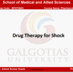 Drug Therapy for Shock PPT/PDF Download Now