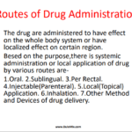Routes of Drug Administration PPT/PDF Download Now