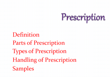 Prescription Download Now