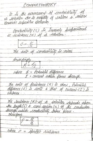 Pharmaceutical analysis sem1 (unit5) hand written notes pdf Download Now