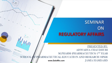 SEMINAR ON REGULATORY AFFAIRS Download Now