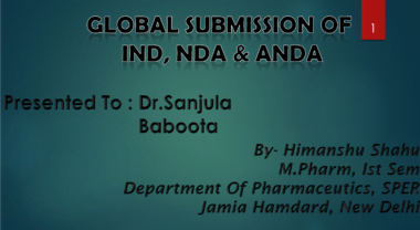 Drug Approval In United States, Europe, India PDF/PPT Download Now