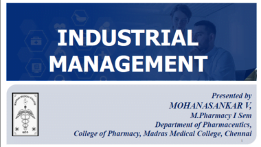 INDUSTRIAL MANAGEMENT PDF | PPT Download Download Now