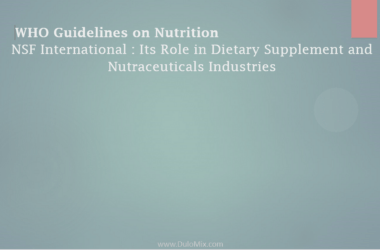 WHO Guidelines on Nutrition.PDF/PPT Download Now